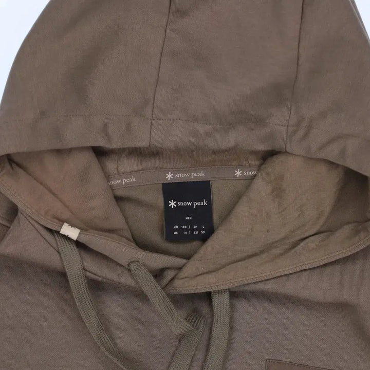 [SOLD OUT] 100 스노우피크 남성 후드 티셔츠 N7582