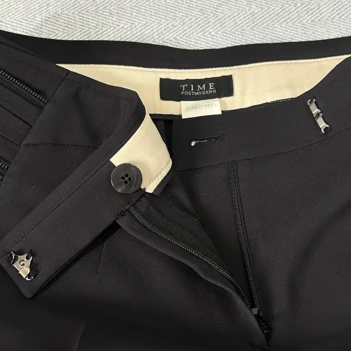 [BUNJANG] Time Black Slacks Trousers / [25] 한섬 타임 블랙 슬랙스 정장바지 64사이즈 (약 25인치)