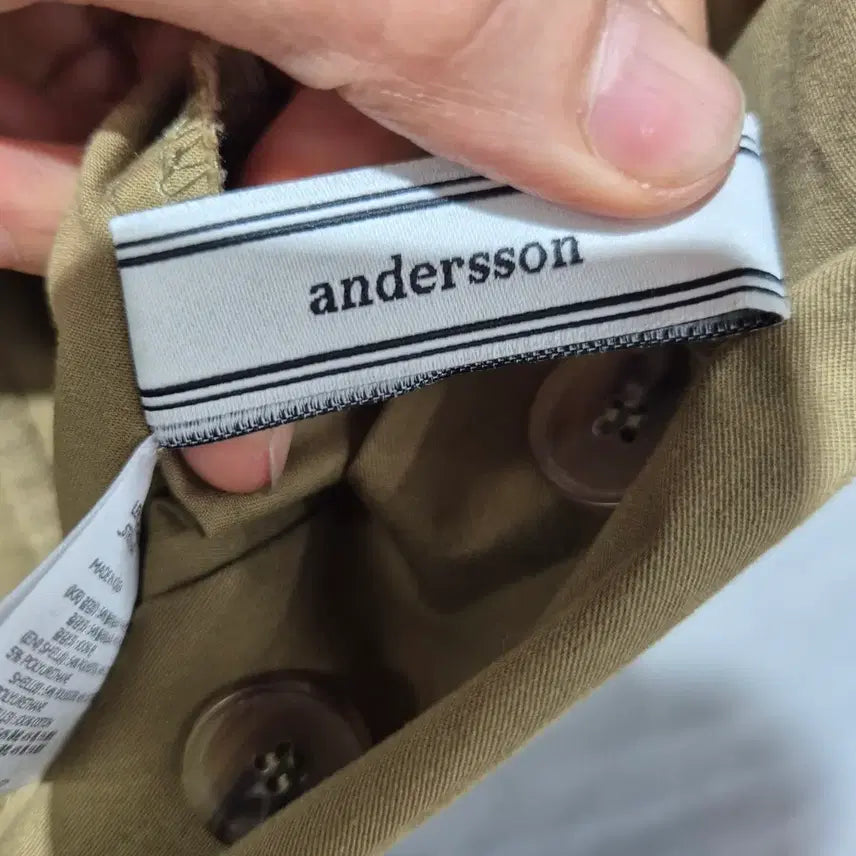[BUNJANG] Andersson Bell Stripe Wrap Dress / 앤더슨벨 스트라이프 랩 원피스