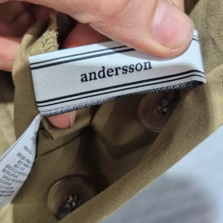 [BUNJANG] Andersson Bell Stripe Wrap Dress / 앤더슨벨 스트라이프 랩 원피스
