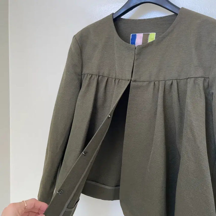 [SOLD OUT] MSGM 카키 플레어 자켓