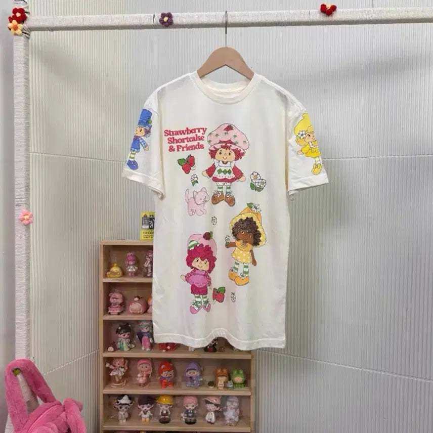 [BUNJANG] Strawberry Shortcake Retro Character Women&