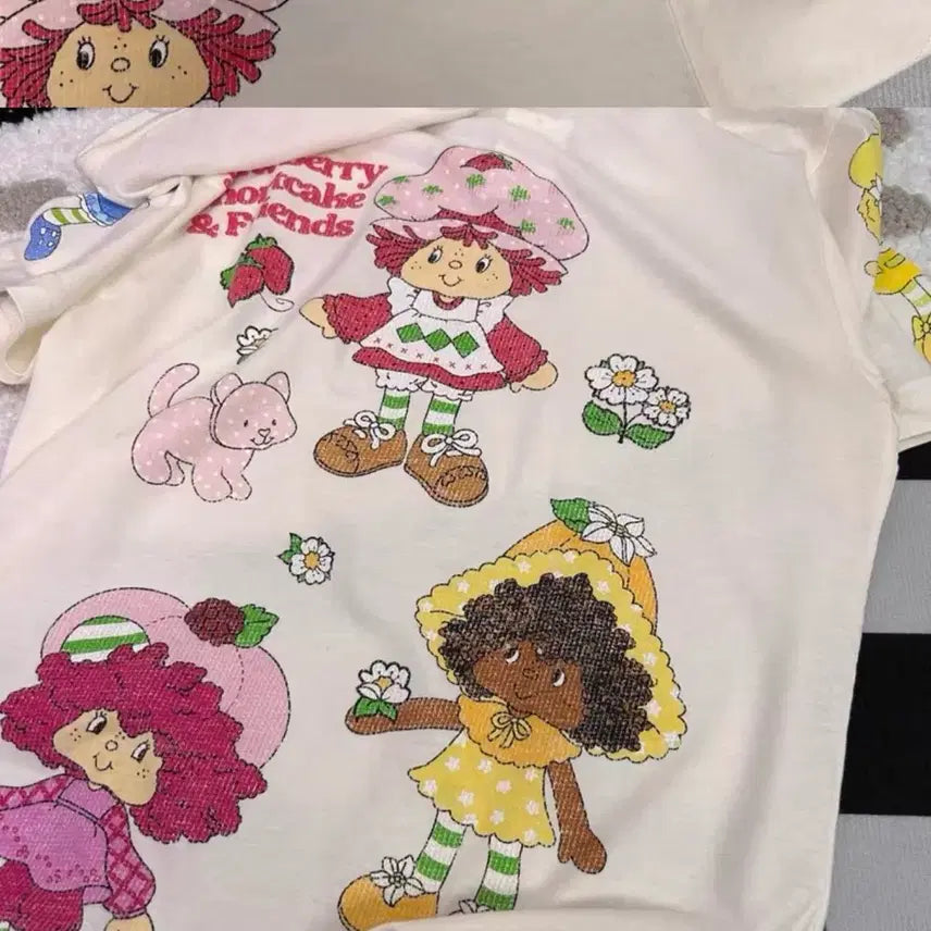 [BUNJANG] Strawberry Shortcake Retro Character Women&
