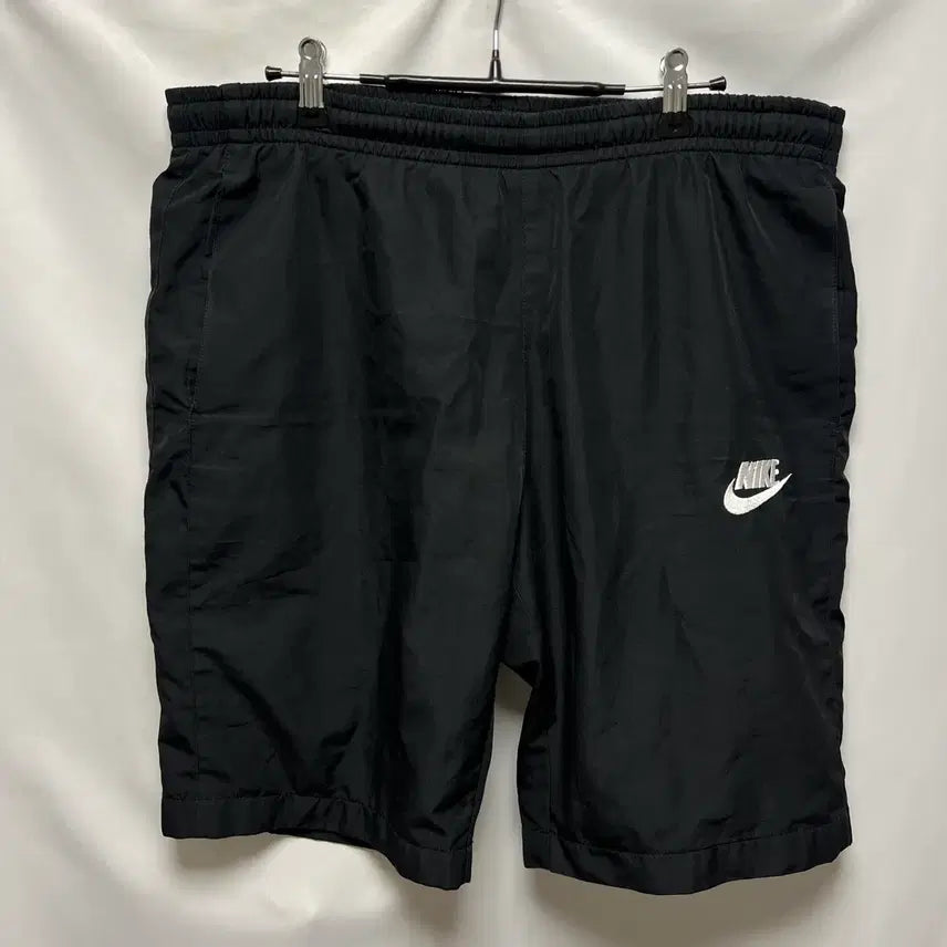 [SOLD OUT] [정품/L] 나이키 스우시 블랙 우븐 반바지/쇼츠