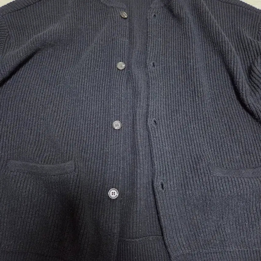 [BUNJANG] Toffee Round Neck Cardigan - Black / 토피 라운드넥 가디건 XL사이즈 블랙