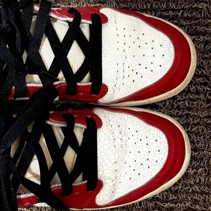 [BUNJANG] Nike Air Jordan 1 Retro High OG Chicago 2022 Sneakers / (PS) 조던 1 레트로 하이 OG 시카고 2022