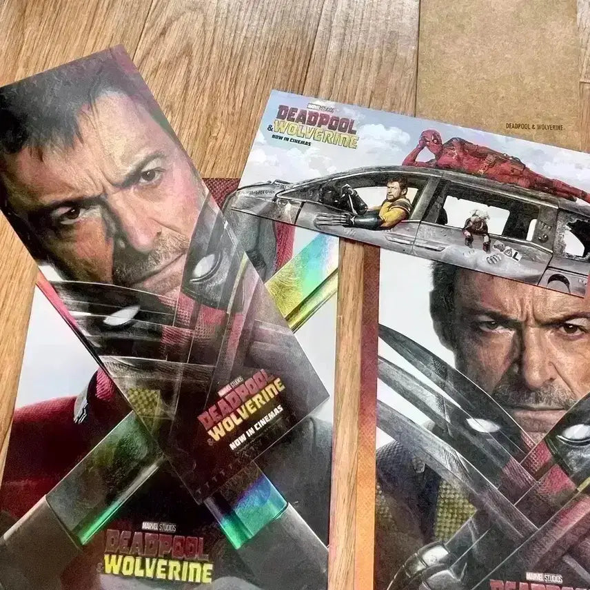 [BUNJANG] Deadpool &amp; Wolverine IMAX Poster &amp; Art Card Set / 데드풀과 울버린 pet 포스터 아이맥스 2주차 TTT 아트카드 특전