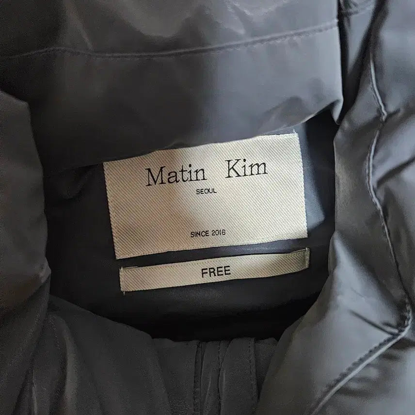 [SOLD OUT] 마뗑킴 패딩조끼 그레이