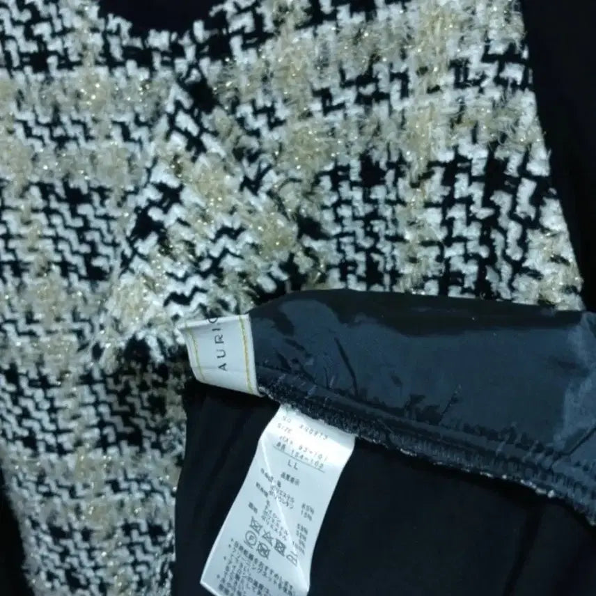 [BUNJANG] AURICULA Tweed Front Dress / 앞면트위드 원피스L