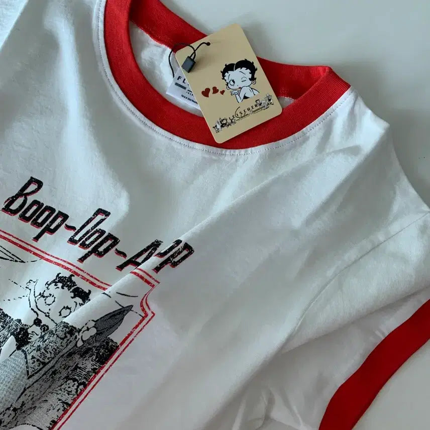 [BUNJANG] We Are Betty Boop T-shirt / 위아 베티붑붑 티셔츠 새상품  we  are
