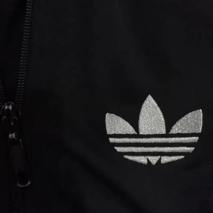 [BUNJANG] Adidas Firebird Black Silver Track Top Jersey Jacket / 아디다스 파이어버드 블랙 실버 트랙탑 저지 져지집업 100/L