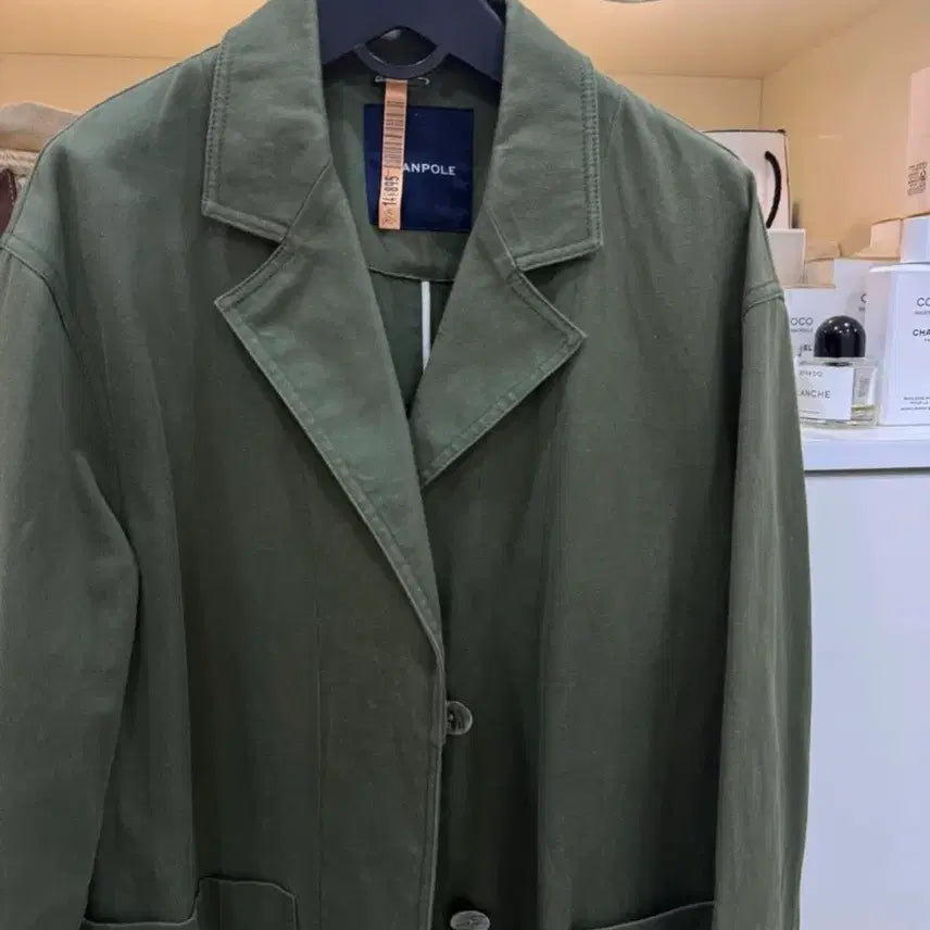 [BUNJANG] Beanpole Khaki Field Jacket (55-66) / 백화점구매 빈폴 카키 야상자켓 (55-66)