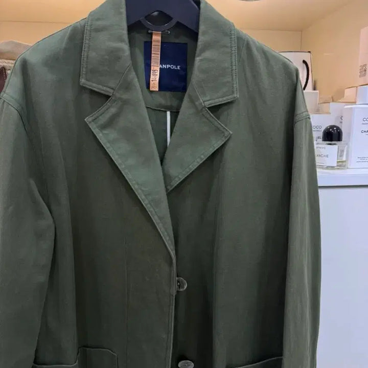 [BUNJANG] Beanpole Khaki Field Jacket (55-66) / 백화점구매 빈폴 카키 야상자켓 (55-66)