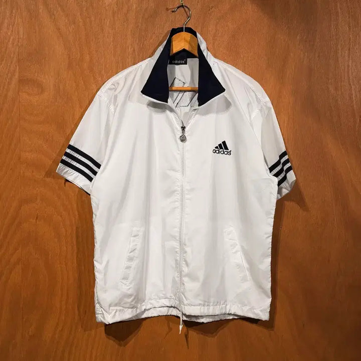 [SOLD OUT] 아디다스 80s 올드스쿨 반팔 바람막이 L