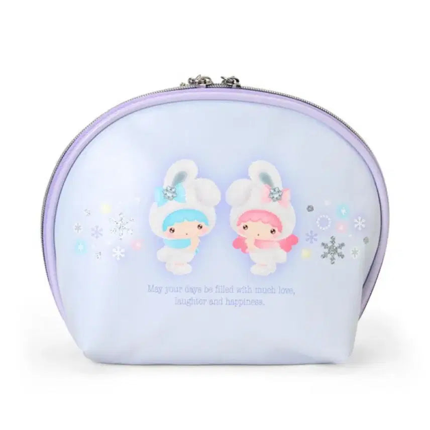 [BUNJANG] Sanrio Kiki &amp; Lala Winter Series Pouch &amp; Bag Bundle Set / 산리오 윈터시리즈 키키라라 파우치&amp;가방 일괄판매