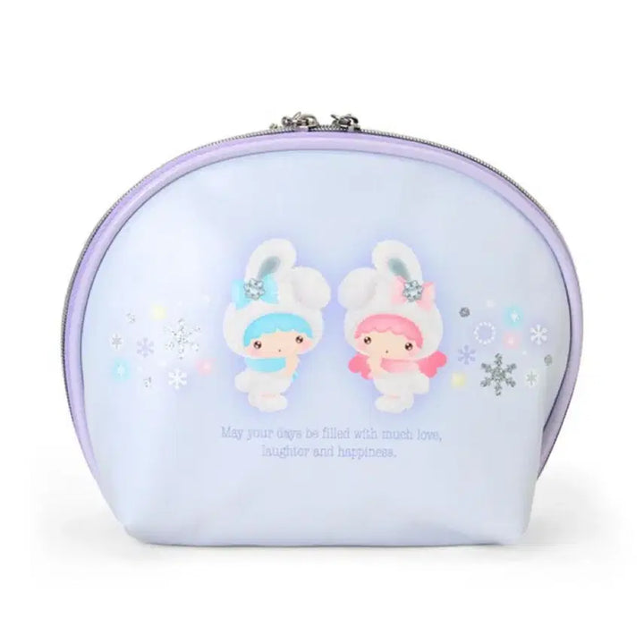 [BUNJANG] Sanrio Kiki &amp; Lala Winter Series Pouch &amp; Bag Bundle Set / 산리오 윈터시리즈 키키라라 파우치&amp;가방 일괄판매