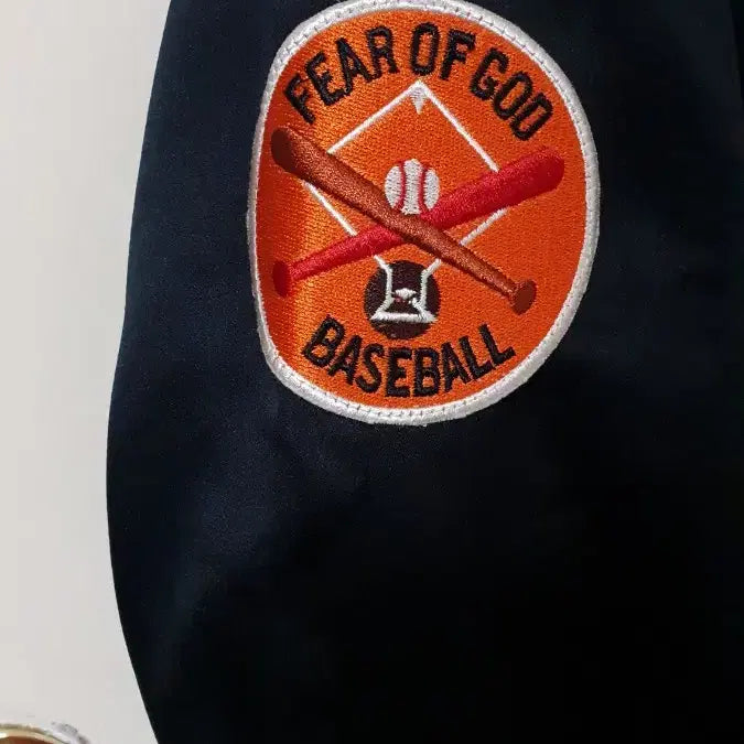 [BUNJANG] Fear of God Baseball Jacket Black / 피어오브갓 베이스볼 자켓 블랙 (남녀공용)