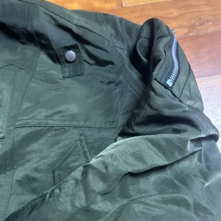 [BUNJANG] Dopejason MA-1 Flight Jacket Olive / 도프제이슨 하시넥 MA-1 플라이트 자켓 OLIVE