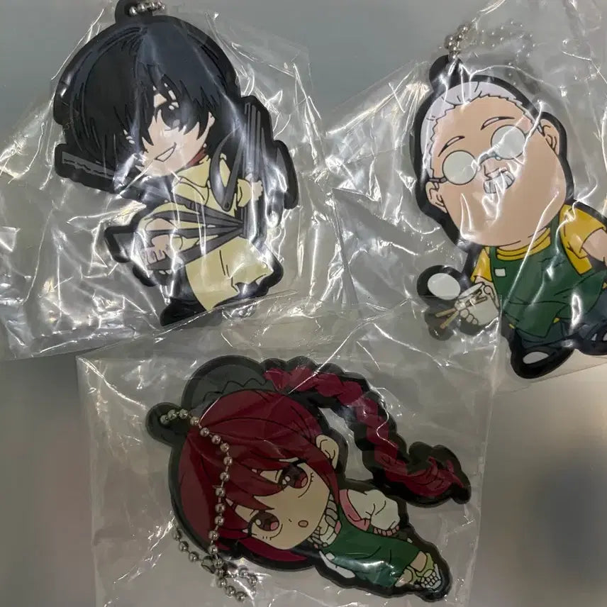 [BUNJANG] Sakamoto Days Nagumo Sakamoto Ru Rubber Strap Bundle Set (Sealed) / 사카모토데이즈 사카데이 나구모 사카모토 루 러버스트랩 미개봉 일괄