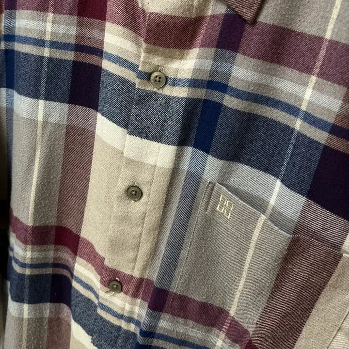 [BUNJANG] Daks Tartan Check Long Sleeve Shirt XL / 닥스 타탄 체크 긴팔 셔츠 XL/105