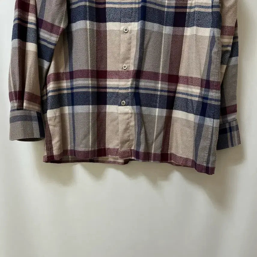 [BUNJANG] Daks Tartan Check Long Sleeve Shirt XL / 닥스 타탄 체크 긴팔 셔츠 XL/105