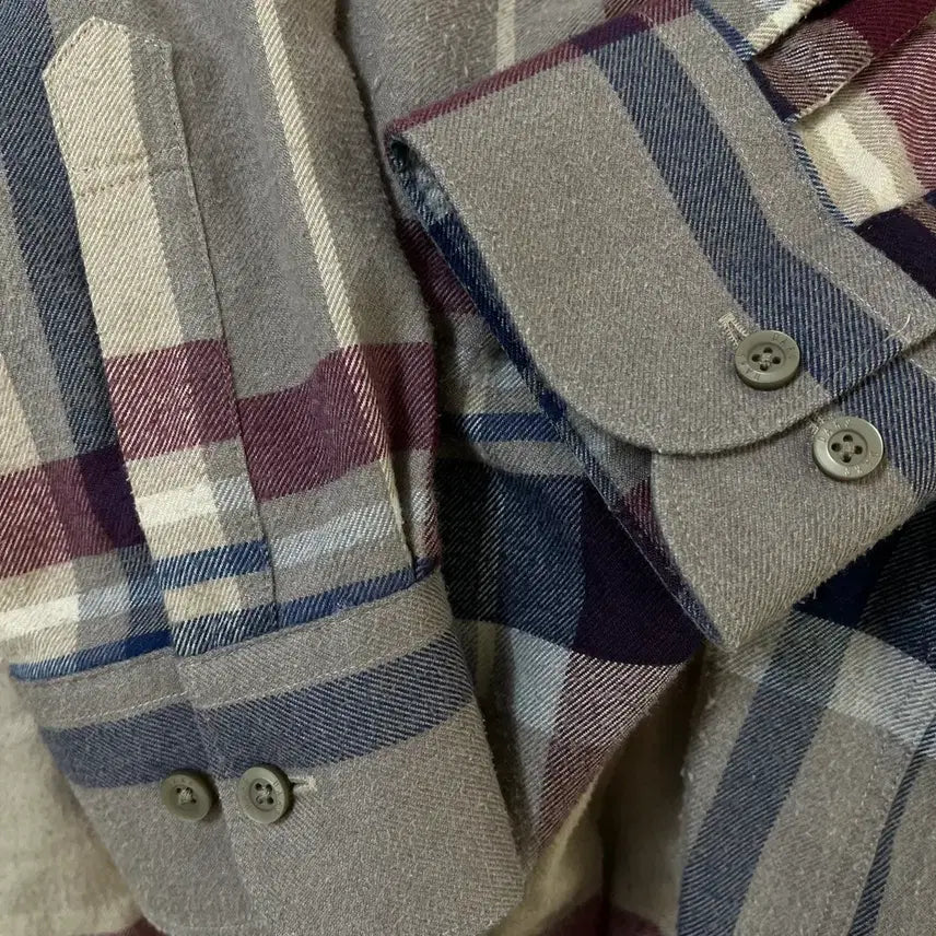 [BUNJANG] Daks Tartan Check Long Sleeve Shirt XL / 닥스 타탄 체크 긴팔 셔츠 XL/105