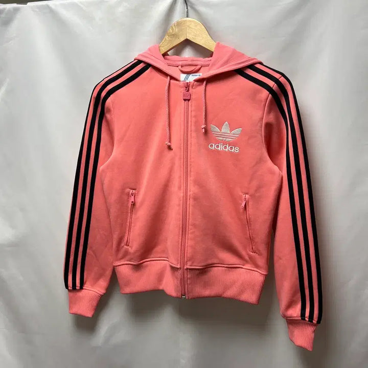 [SOLD OUT] [정품/90] 아디다스 플락 유로파 핑크 후드집업 트랙탑/져지