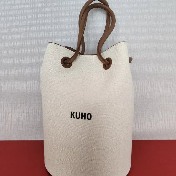 [BUNJANG] KUHO Canvas Bucket Bag / 