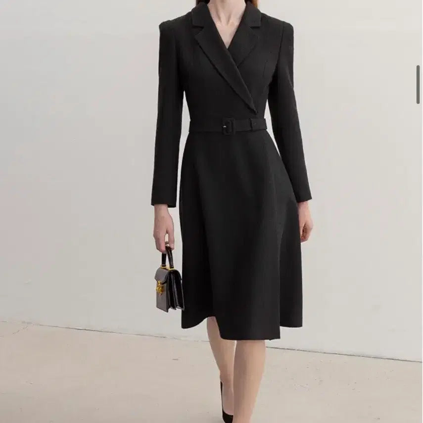[BUNJANG] Bride And You MONICA Tweed Dress / 브라이드앤유 블랙 원피스 MONICA tweed dress