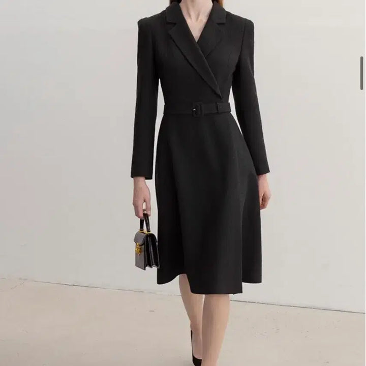 [BUNJANG] Bride And You MONICA Tweed Dress / 브라이드앤유 블랙 원피스 MONICA tweed dress