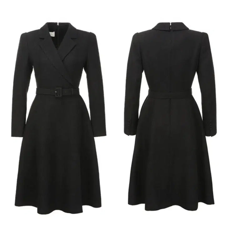 [BUNJANG] Bride And You MONICA Tweed Dress / 브라이드앤유 블랙 원피스 MONICA tweed dress