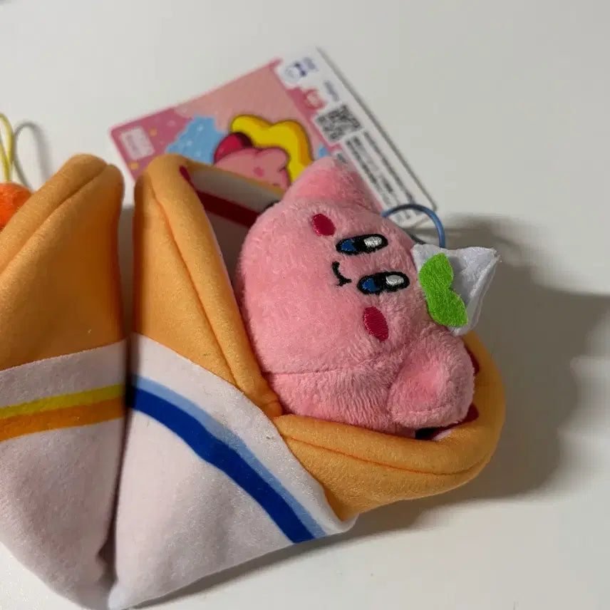 [SOLD OUT] 별의 커비 파르페 크레페 크레인 키링 인형