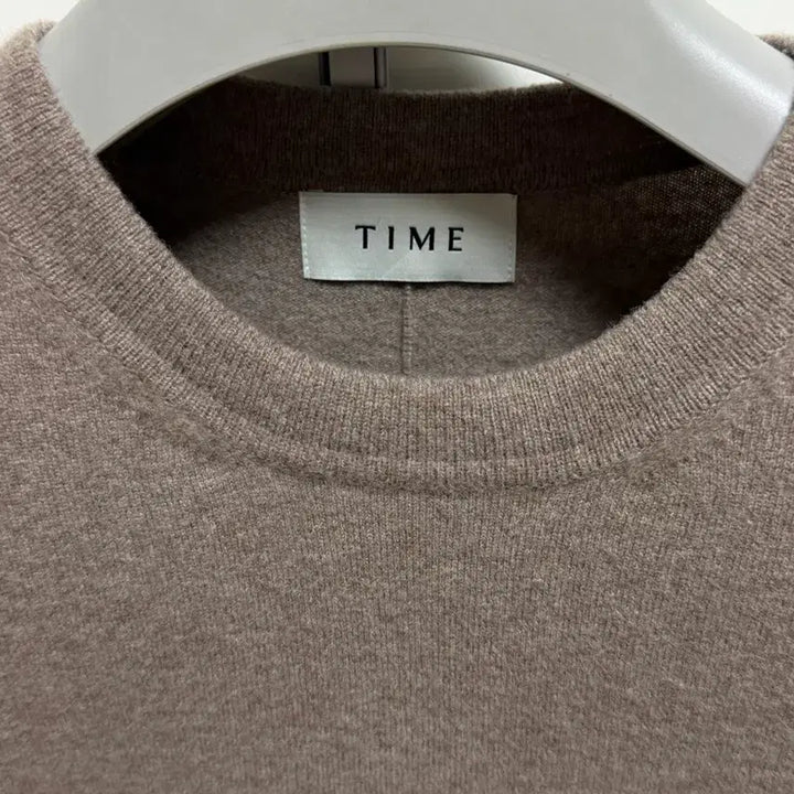 [BUNJANG] Time Homme Brown Wool Knit Sweater / 타임옴므 브라운 울 니트 판매