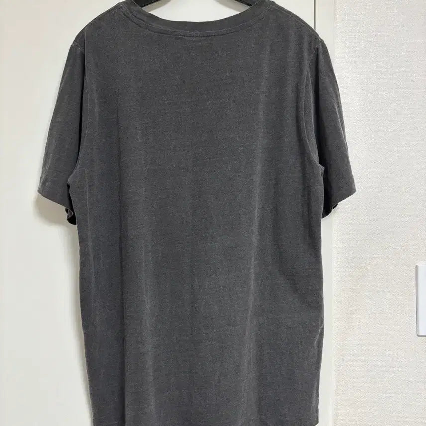 [BUNJANG] Raive Princeville Print Short Sleeve T-Shirt Grey S / 레이브 raive 프린스빌 프린트 반팔 티셔츠 그레이 S
