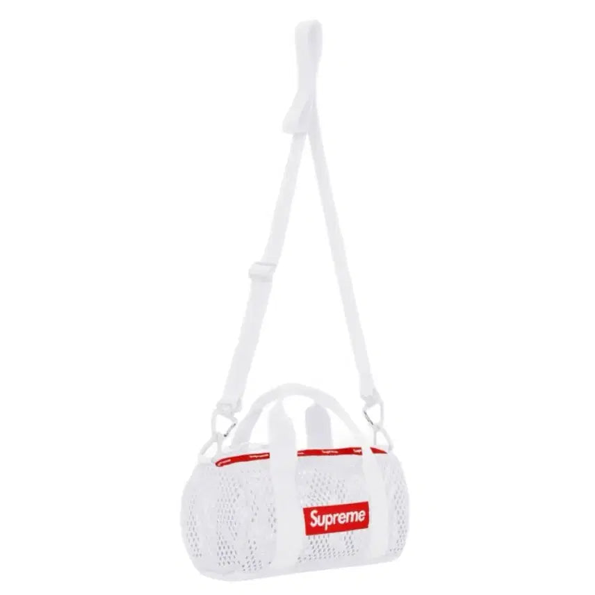 [BUNJANG] Supreme Mesh Mini Duffle Bag White / [OS] 슈프림 메쉬 미니 더플백 화이트