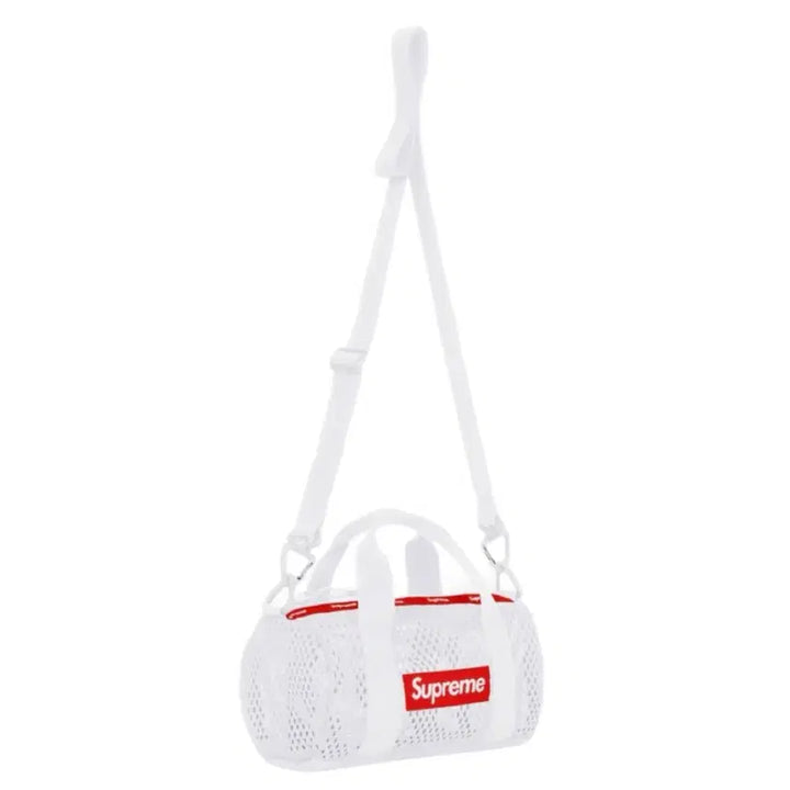 [BUNJANG] Supreme Mesh Mini Duffle Bag White / [OS] 슈프림 메쉬 미니 더플백 화이트