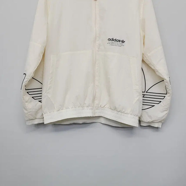 [BUNJANG] Adidas Trefoil Tricolor Windbreaker Jacket / 아디다스 빅트레포일 트라이컬러 윈드브레이커  (105)