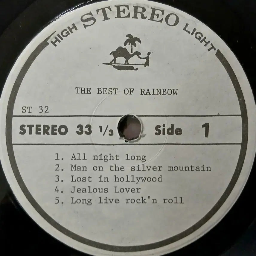 [BUNJANG] Rainbow LP Record 5-Piece Bundle / 락 레인보우 레코드판 LP 빽판 5장