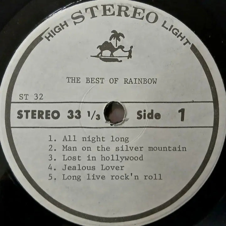 [BUNJANG] Rainbow LP Record 5-Piece Bundle / 락 레인보우 레코드판 LP 빽판 5장