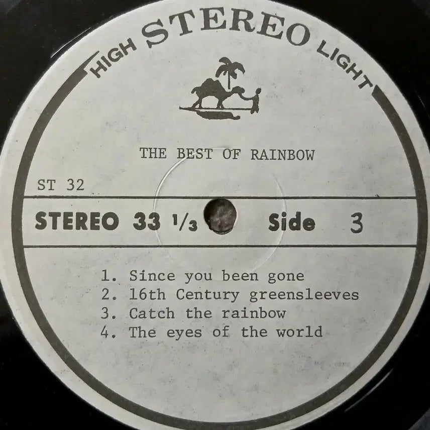 [BUNJANG] Rainbow LP Record 5-Piece Bundle / 락 레인보우 레코드판 LP 빽판 5장