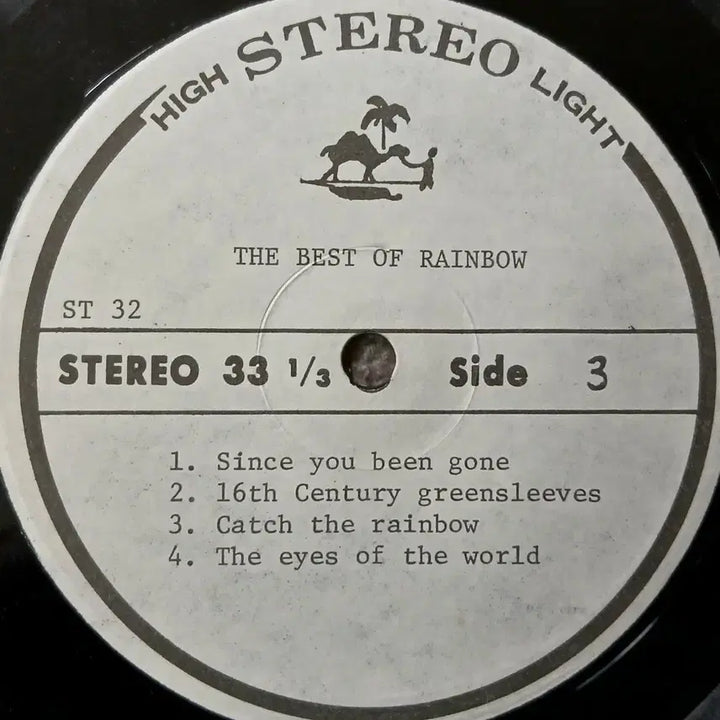 [BUNJANG] Rainbow LP Record 5-Piece Bundle / 락 레인보우 레코드판 LP 빽판 5장
