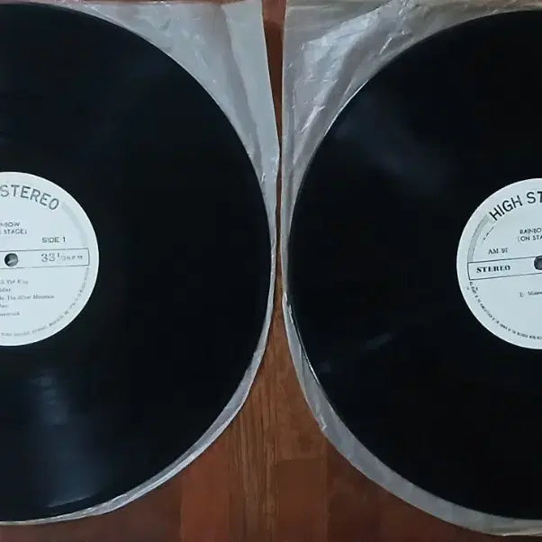 [BUNJANG] Rainbow LP Record 5-Piece Bundle / 락 레인보우 레코드판 LP 빽판 5장