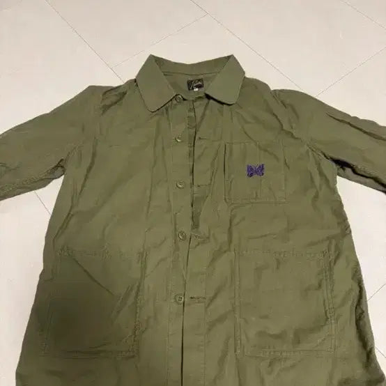 [SOLD OUT] Needles 니들스 커버올 자켓 올리브 m사이즈 판매