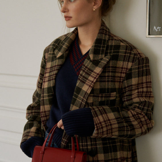 [BUNJANG] Demeuriel Satchel Bag (Small, Red) / [새상품] 드메리엘 가방 사첼백 스몰 레드