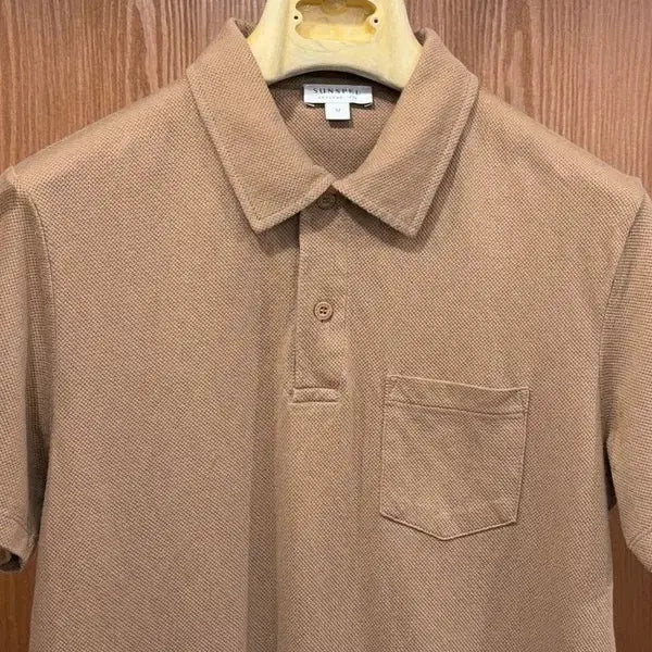 [BUNJANG] Sunspel Slim Fit Cotton Polo T-Shirt M / 선스펠 폴로티셔츠 슬림100