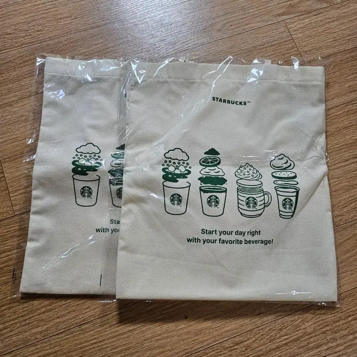 [BUNJANG] Starbucks Canvas Eco Bag / 스타벅스 캔버스 에코백 새상품 개당 6000