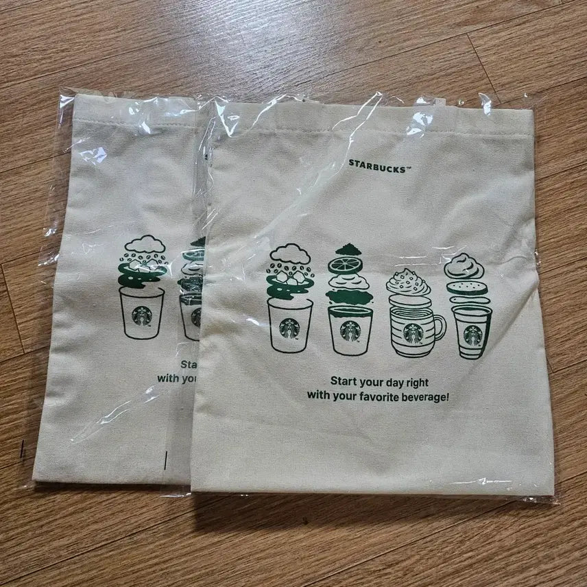 [BUNJANG] Starbucks Canvas Eco Bag / 스타벅스 캔버스 에코백 새상품 개당 6000