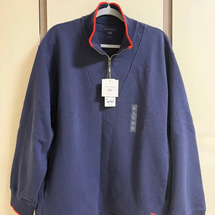 [BUNJANG] Uniqlo JW Anderson Half-Zip Sweatshirt / [새상품] 유니클로 JW앤더슨 하프집업