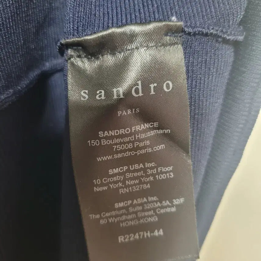 [BUNJANG] Sandro Long Navy Dress / 산드로 롱 원피스