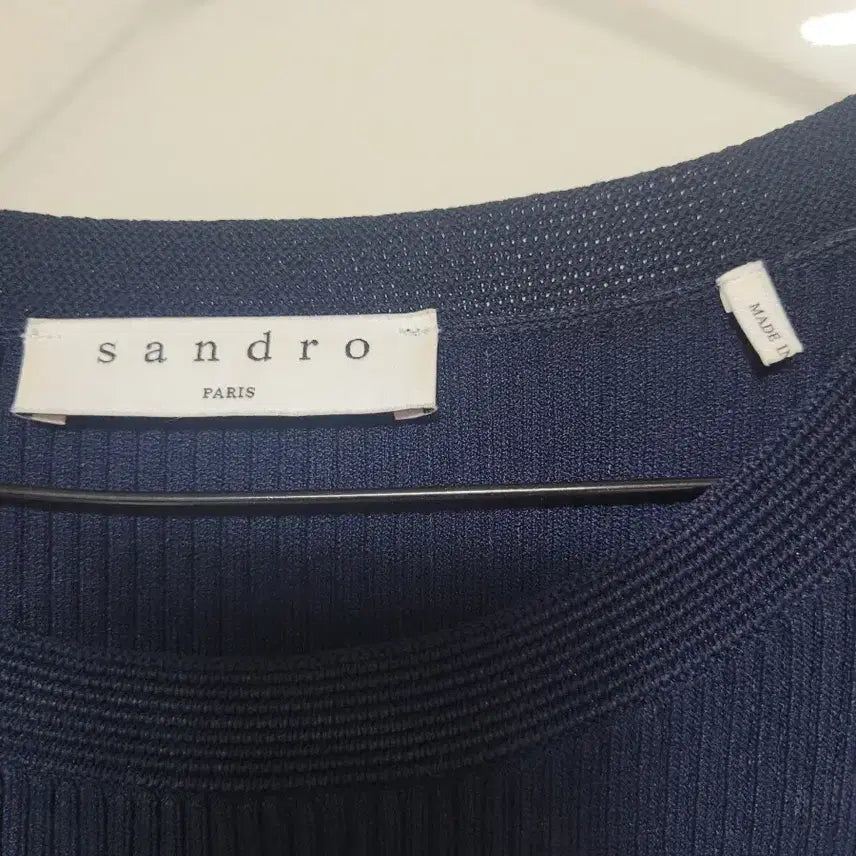 [BUNJANG] Sandro Long Navy Dress / 산드로 롱 원피스